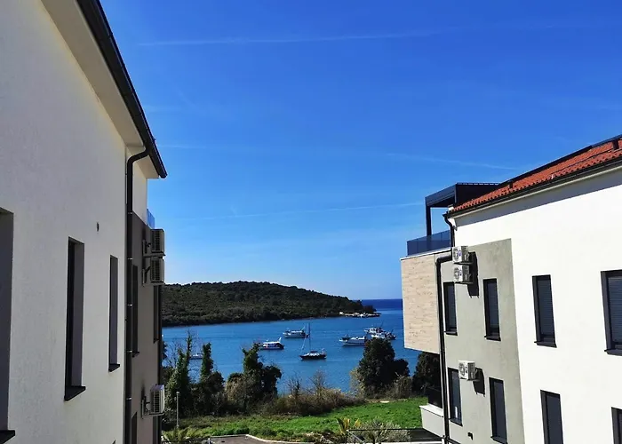 Daire Black Pearl - Luxury Seaside App With Pool & Bbq, Istra Banjole