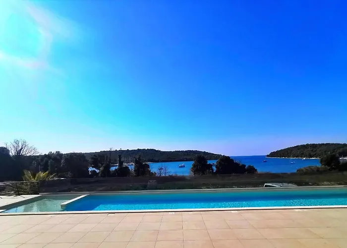 Black Pearl - Luxury Seaside App With Pool & Bbq, Istra Banjole